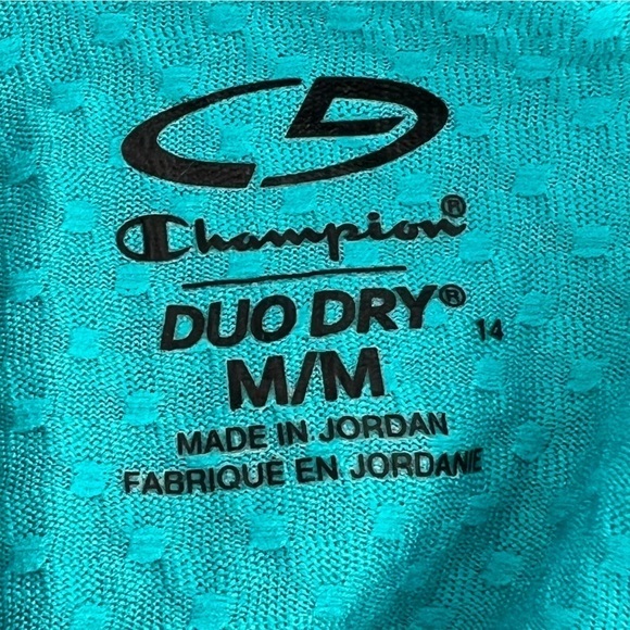 Champion Juno’s Teal Duo Dry Zip Up Athleisure Jacket Size Medium Women’s - Picture 2 of 5
